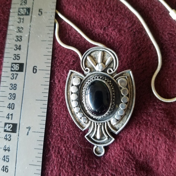 Pendentif Vintage En Argent Sterling - Motif Soleil Grand Diamètre (7.8 Cm) - Bijou Bohème Et Rétro
